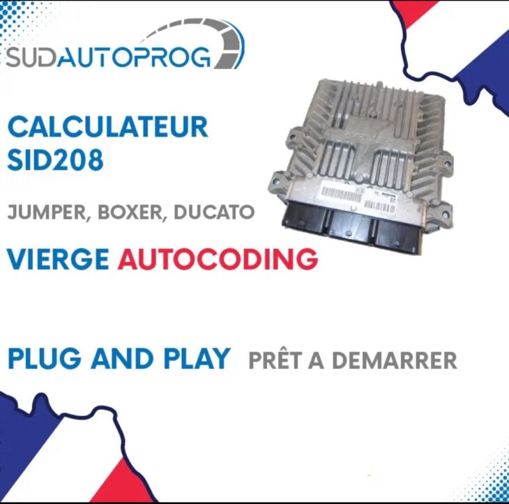 Calculateur Continental SID208 Prêt à démarrer