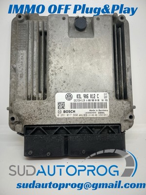 CALCULATEUR DÉCODÉ VOLKSWAGEN CRAFTER TDI 0281017660 03L906012C EDC17C54