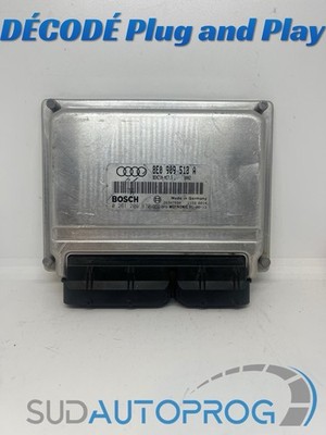 CALCULATEUR AUDI A4 1.8 8E0909518A 0261206870 BOSCH ME7.5 PLUG&PLAY