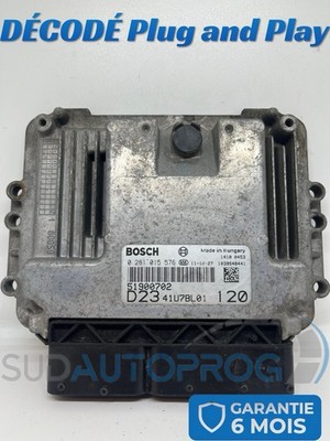 CALCULATEUR DÉCODÉ DUCATO BOSCH 0281015576 51900702 EDC16C39 Plug&Play
