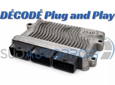 CALCULATEUR VALEO J34P DÉCODÉ PSA C3 PEUGEOT 207 SW 9663306680 HW 9651696680