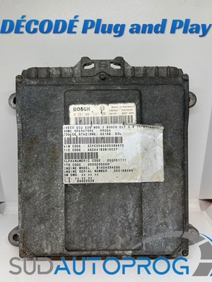 CALCULATEUR DÉCODÉ IVECO DAILY 2.3 2.8 BOSCH 0281001537 500332361
